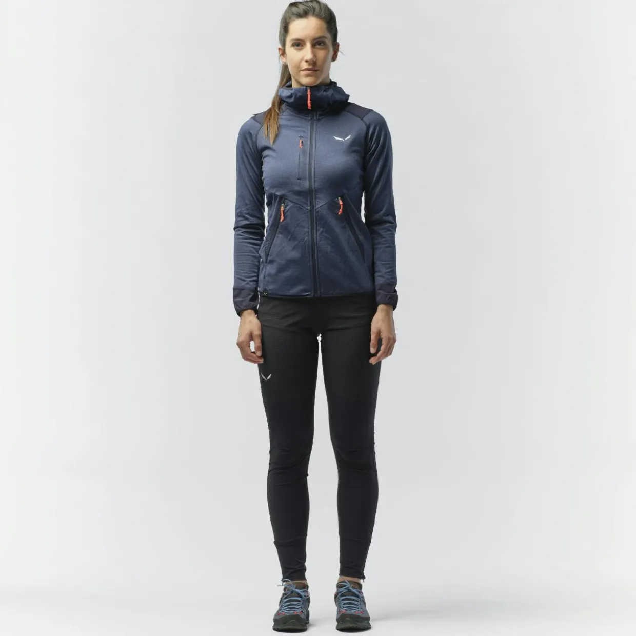 Agner Hybrid Polarlite Durastretch Damen Kapuzenjacke