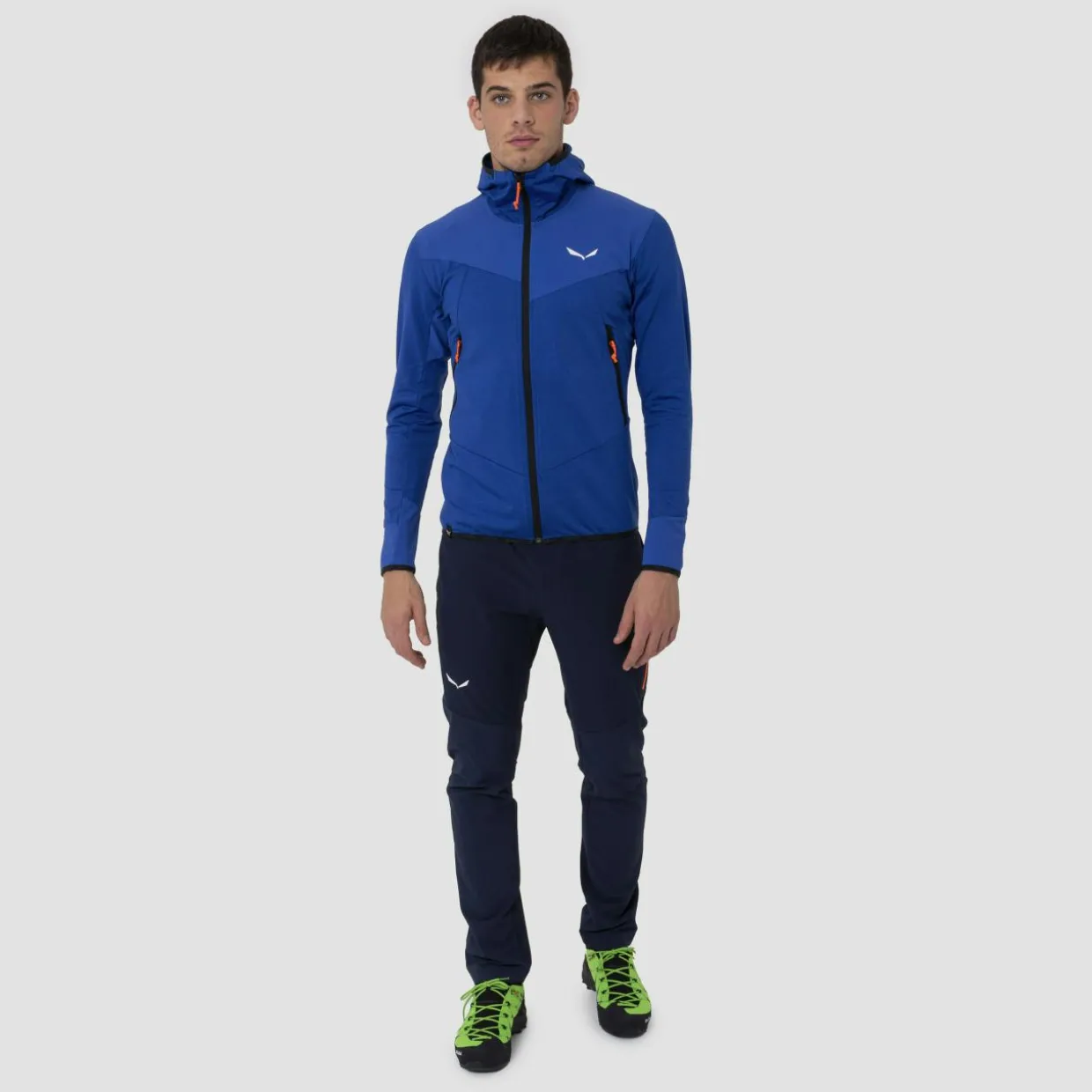 Agner Hybrid Polarlite Durastretch Herren Kapuzenjacke