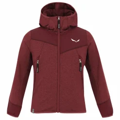 Agner Melange Polarlite Full Zip Kinder Kapuzenjacke