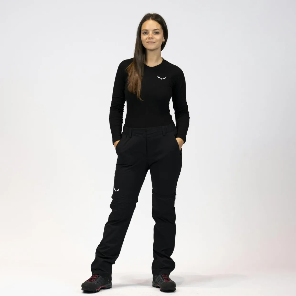 Badia Alpine Merino Langarm Shirt Damen