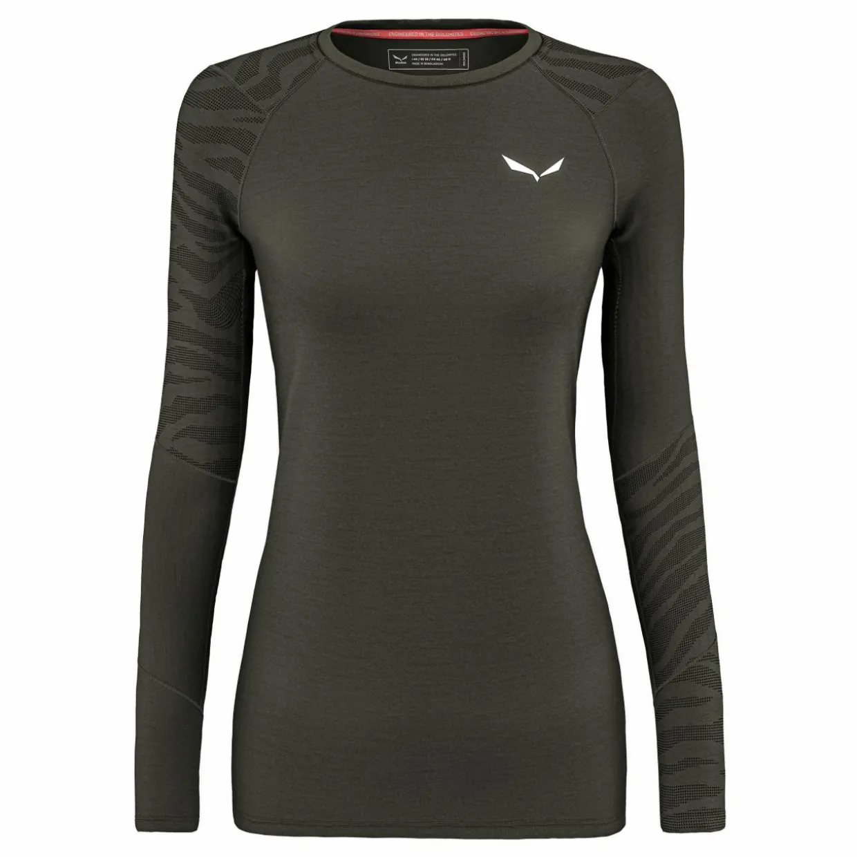 Cristallo Warm Alpine Merino Responsive Langarm Baselayer Damen