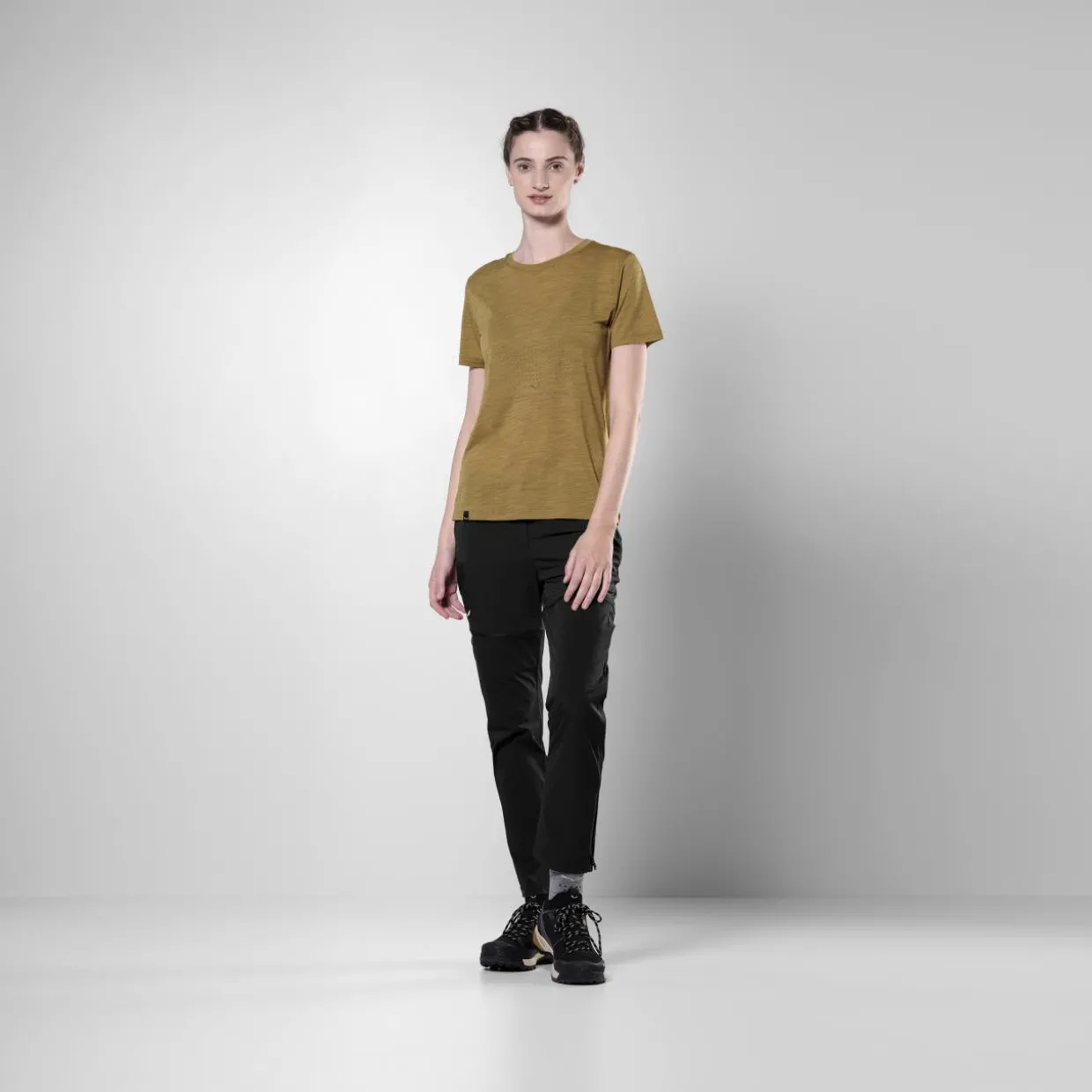 Eagle Dotted Mountain Trainer Merino T-Shirt Damen