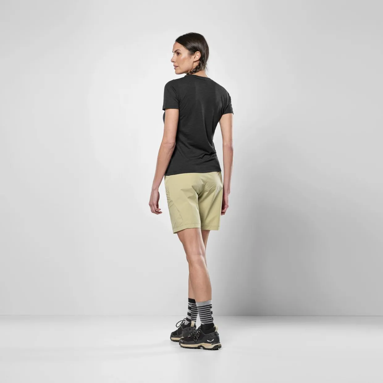 Eagle Dotted Mountain Trainer Merino T-Shirt Damen