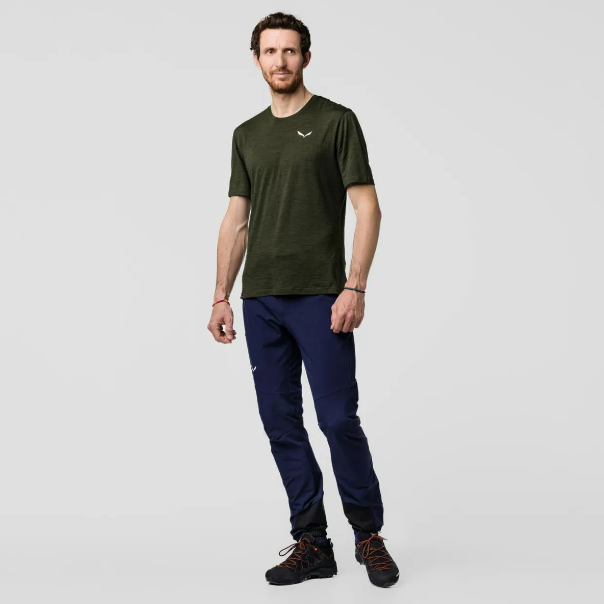 Eagle Minilogo Merino T-Shirt Herren