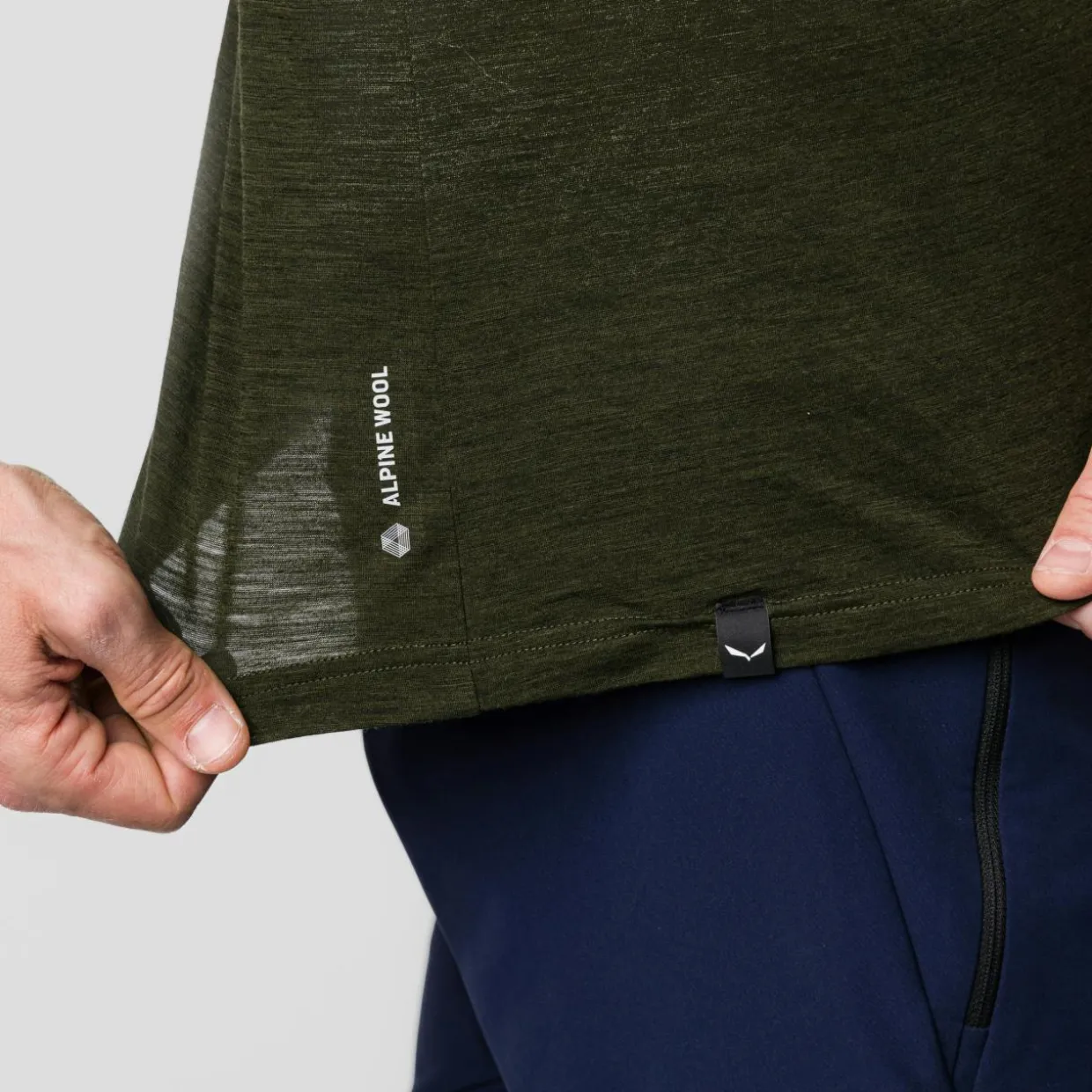 Eagle Minilogo Merino T-Shirt Herren