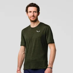 Eagle Minilogo Merino T-Shirt Herren