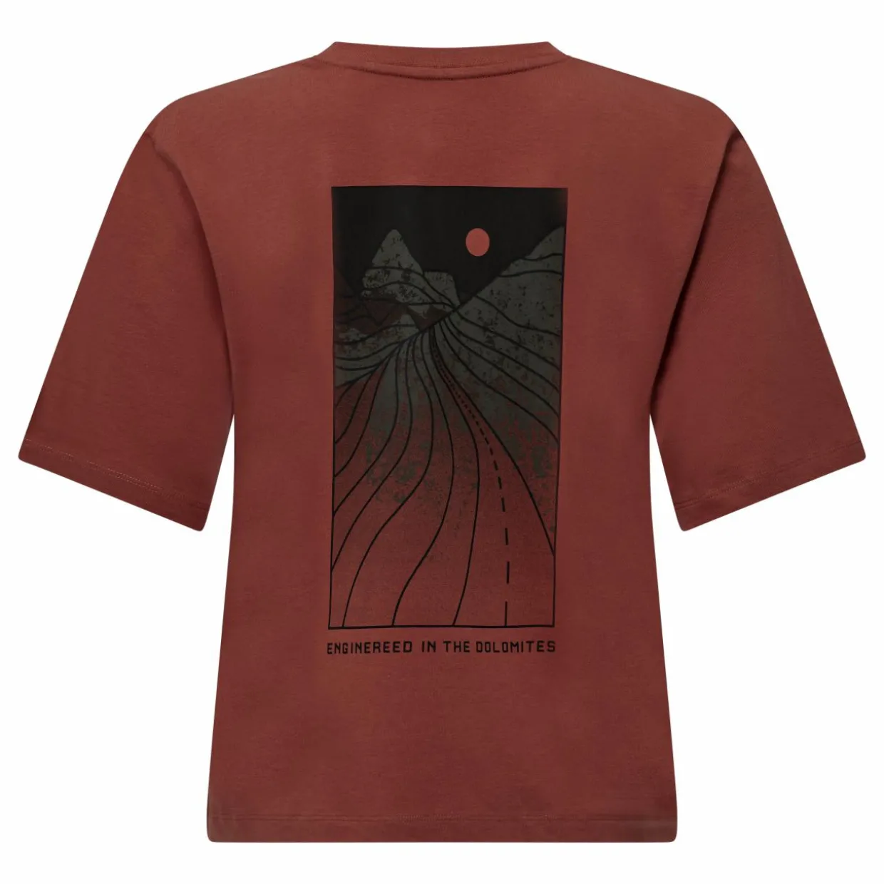 Eagle Sunset Loose T-Shirt Damen