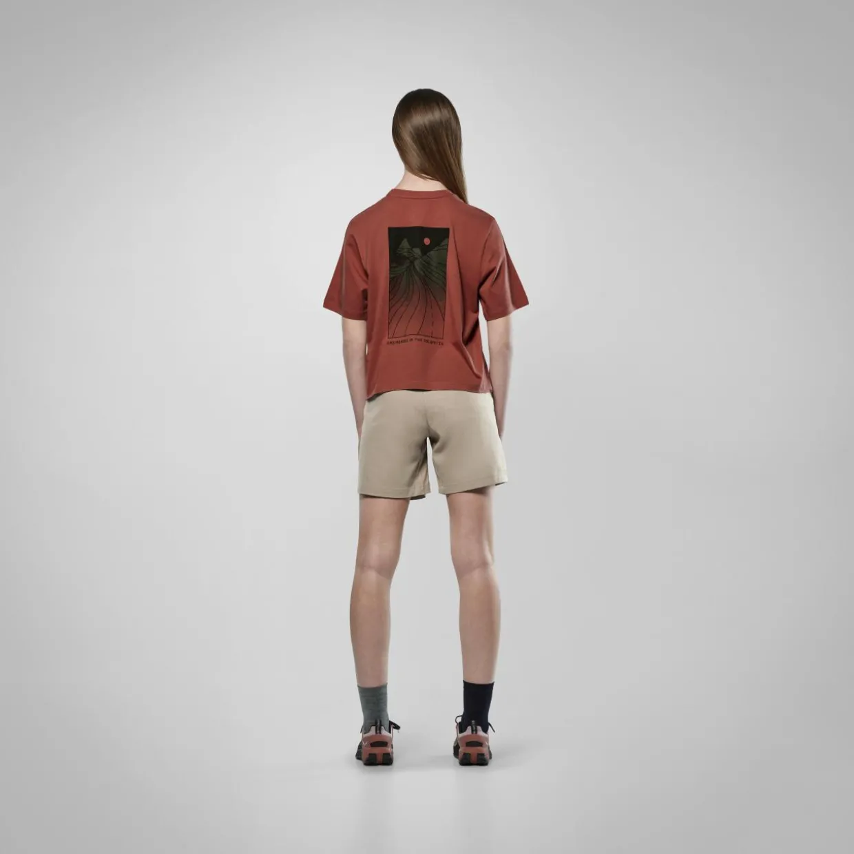 Eagle Sunset Loose T-Shirt Damen