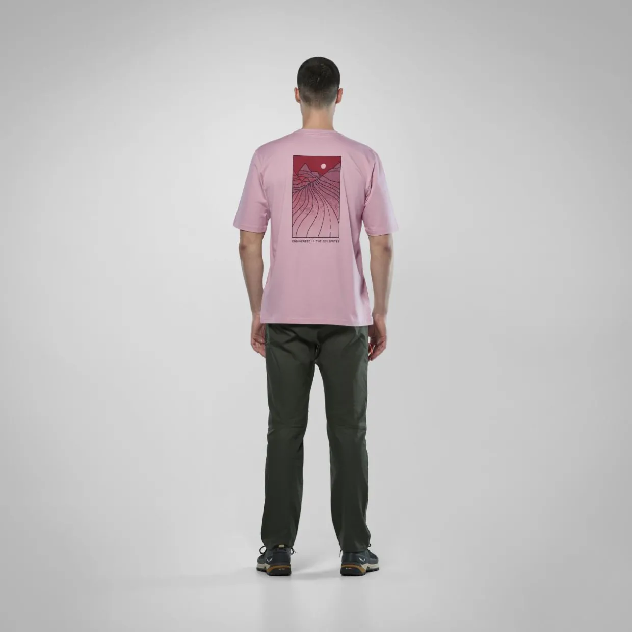 Eagle Sunset Loose T-Shirt Herren