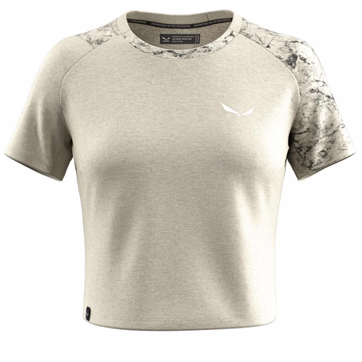 Lavaredo Hemp Cropped T-Shirt Damen