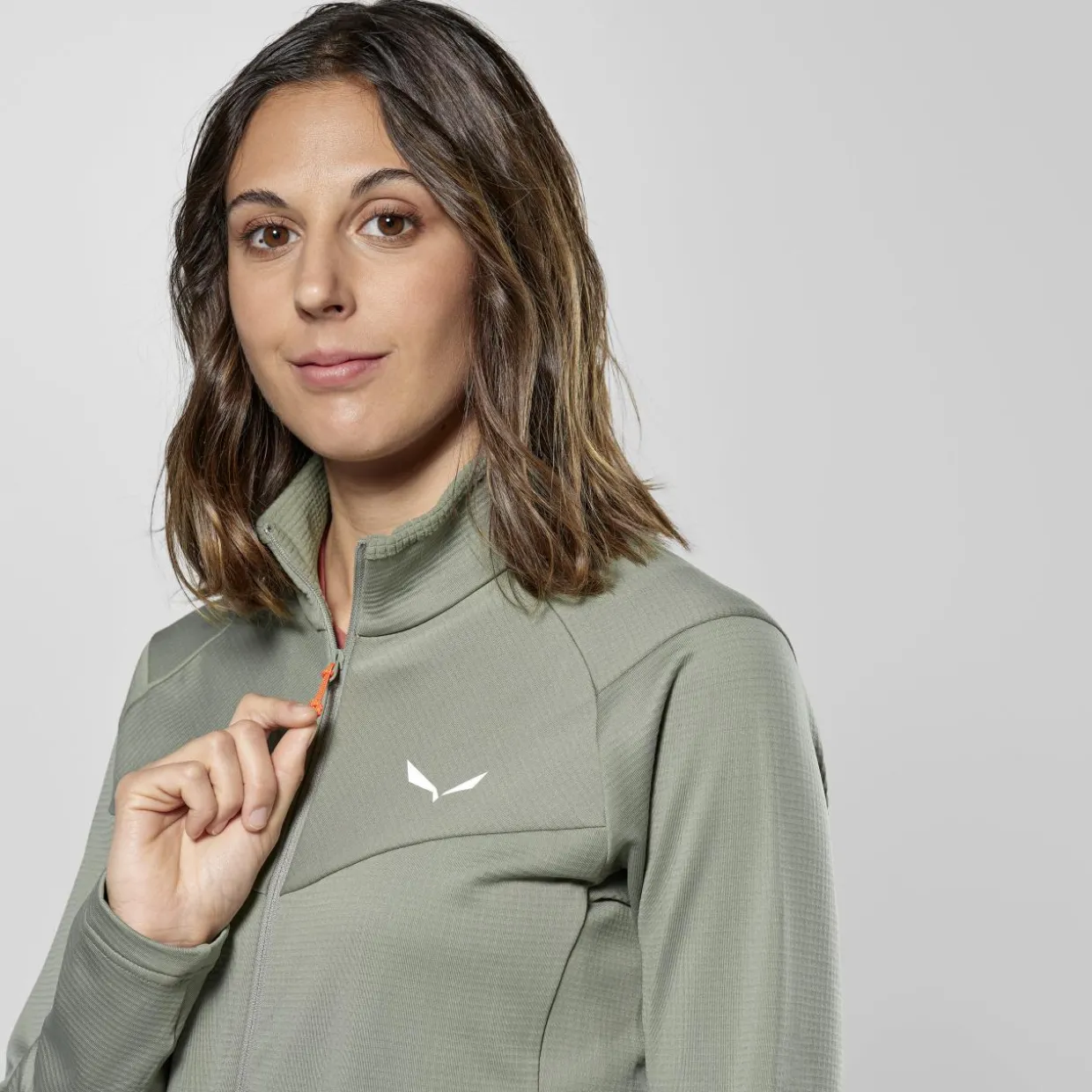 Puez Cammino Polarlite Half Zip Jacke Damen