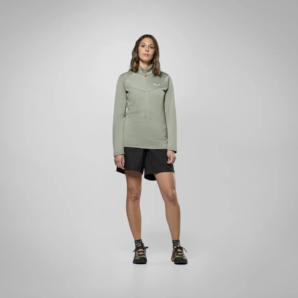 Puez Cammino Polarlite Half Zip Jacke Damen