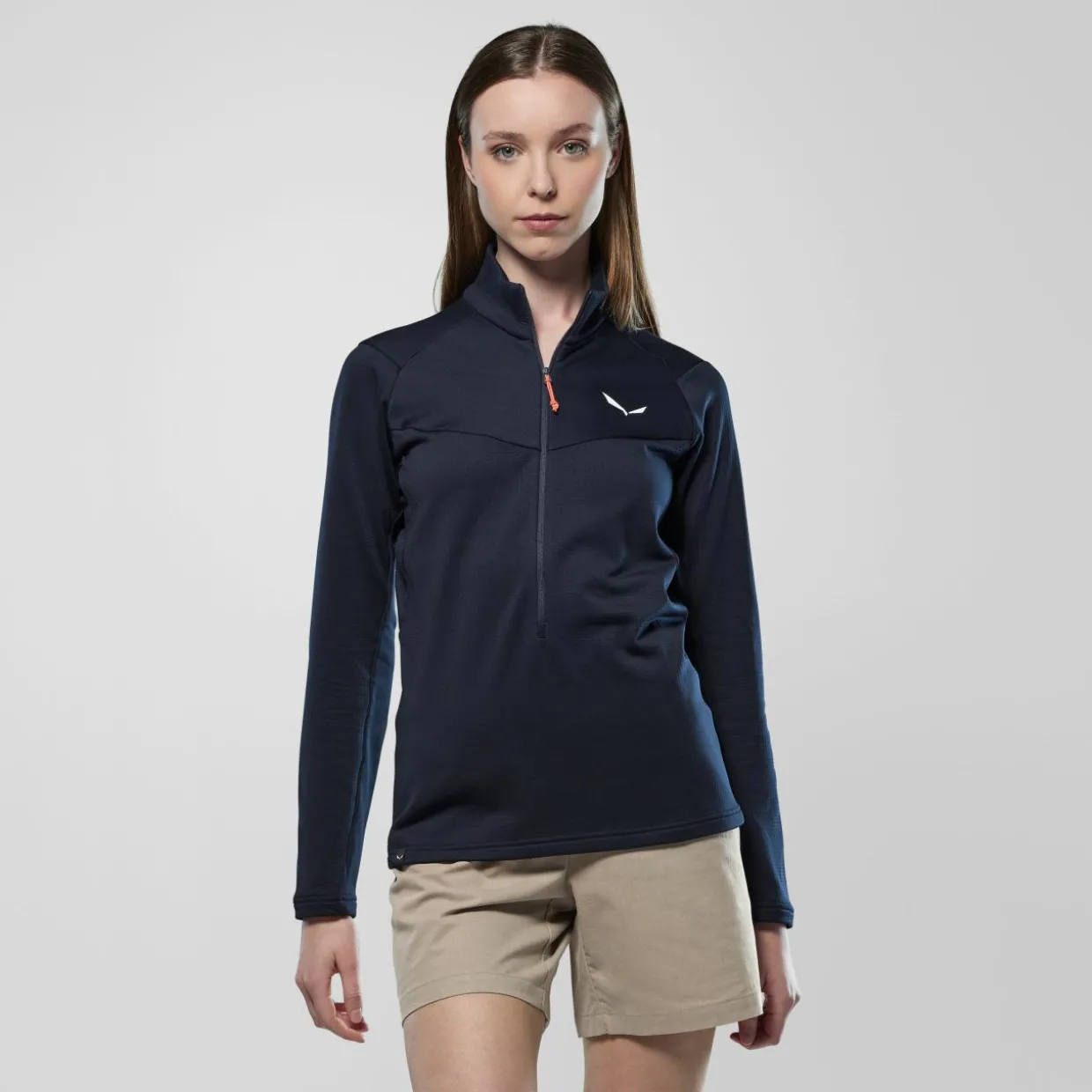 Puez Cammino Polarlite Half Zip Jacke Damen