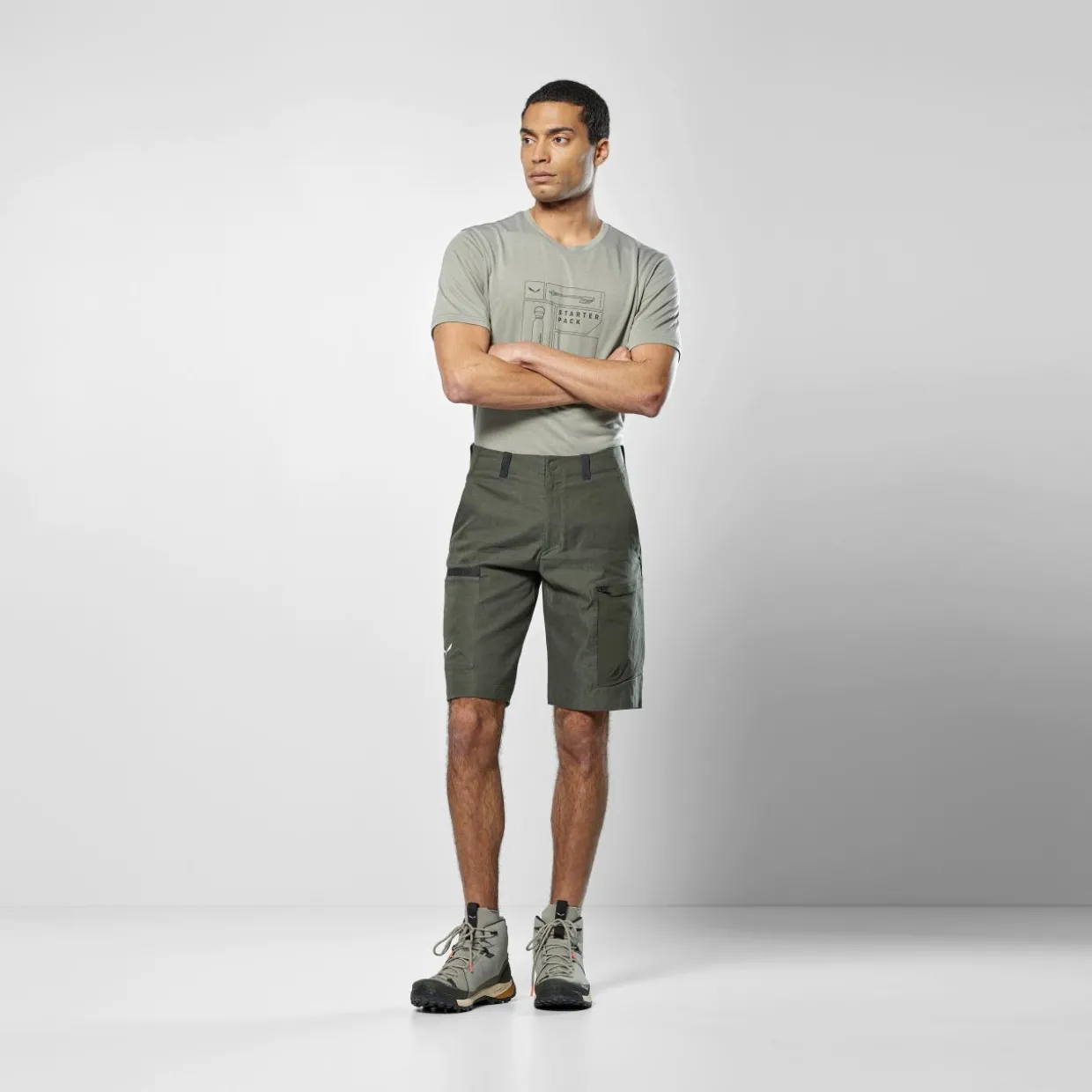 Puez Hemp Durastretch Shorts Herren