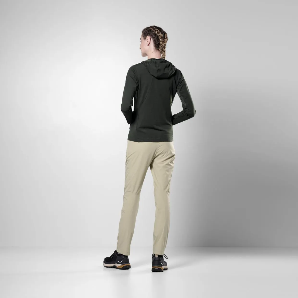 Puez Merino Durastretch Kapuzenjacke Damen