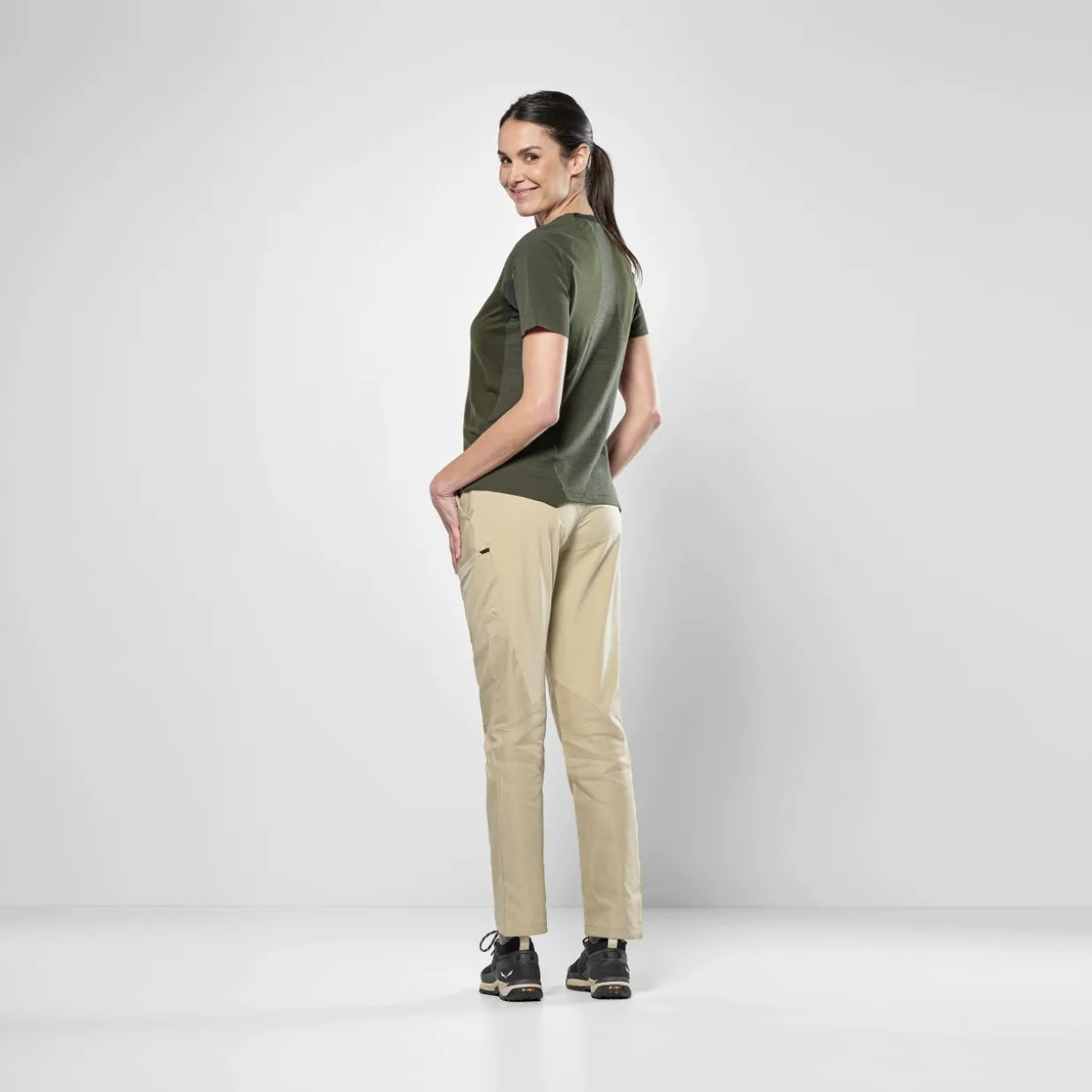 Puez Merino Hybrid T-Shirt Damen