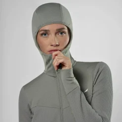Puez Waffle Hybrid Polarlite Kapuzenjacke Damen