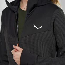 Puez Waffle Hybrid Polarlite Kapuzenjacke Damen