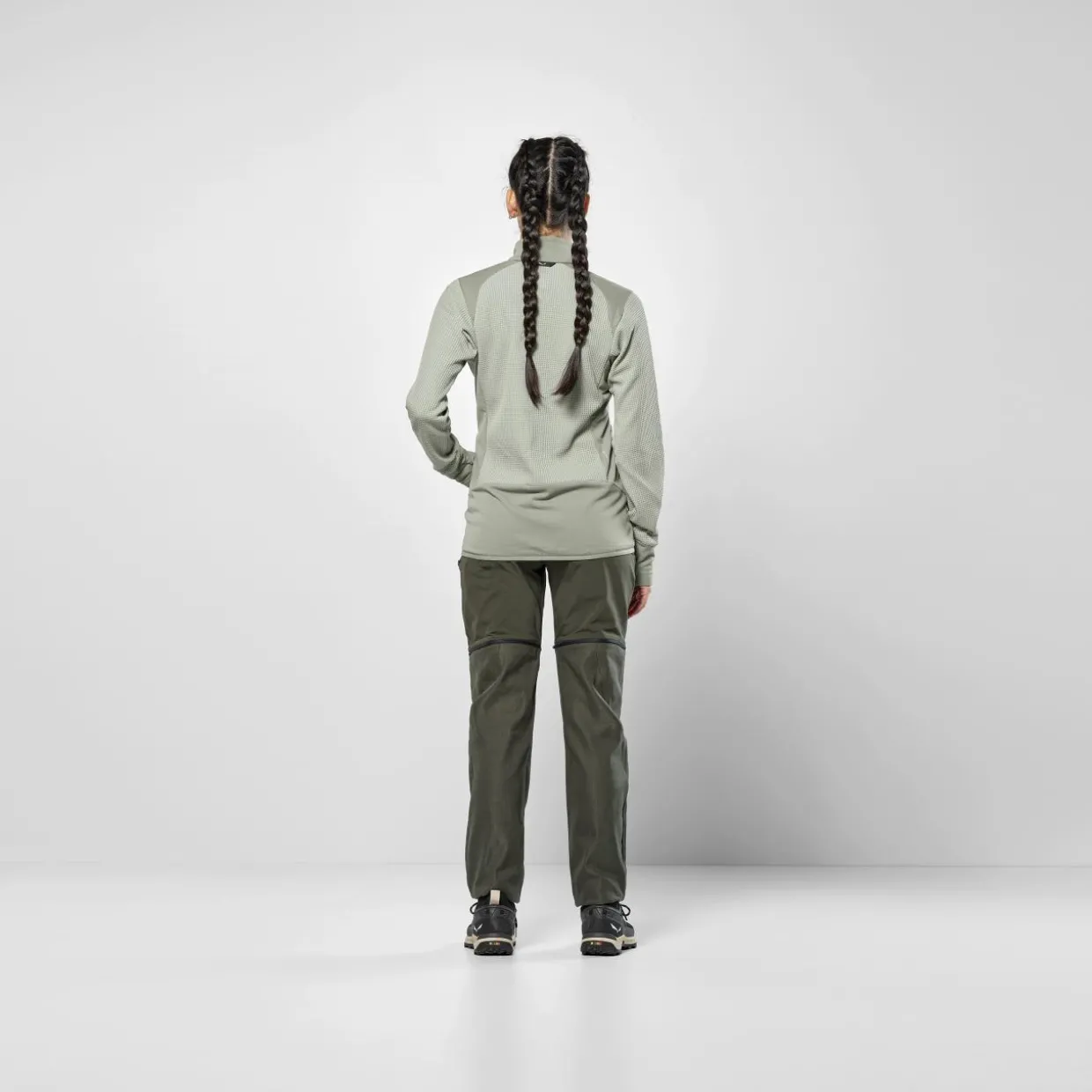 Puez Waffle Hybrid Polarlite Jacke Damen