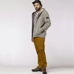 Sarner Undyed Wool Kapuzenjacke Herren