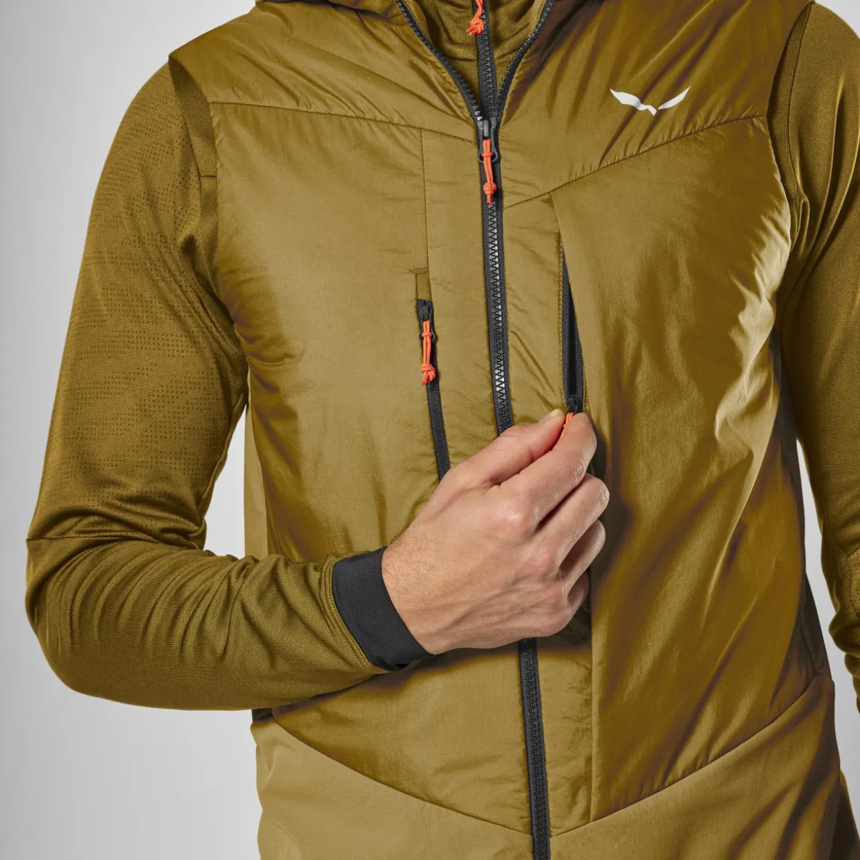 Sella Durastretch/Tirolwool® Responsive Hybrid Weste Herren