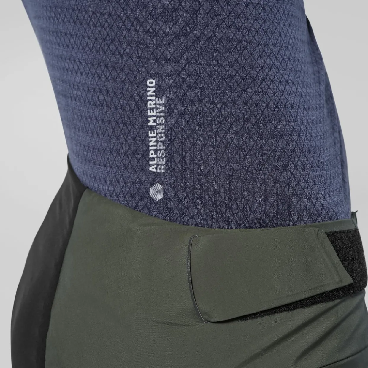 Zebru Responsive Half-Zip T-Shirt Damen