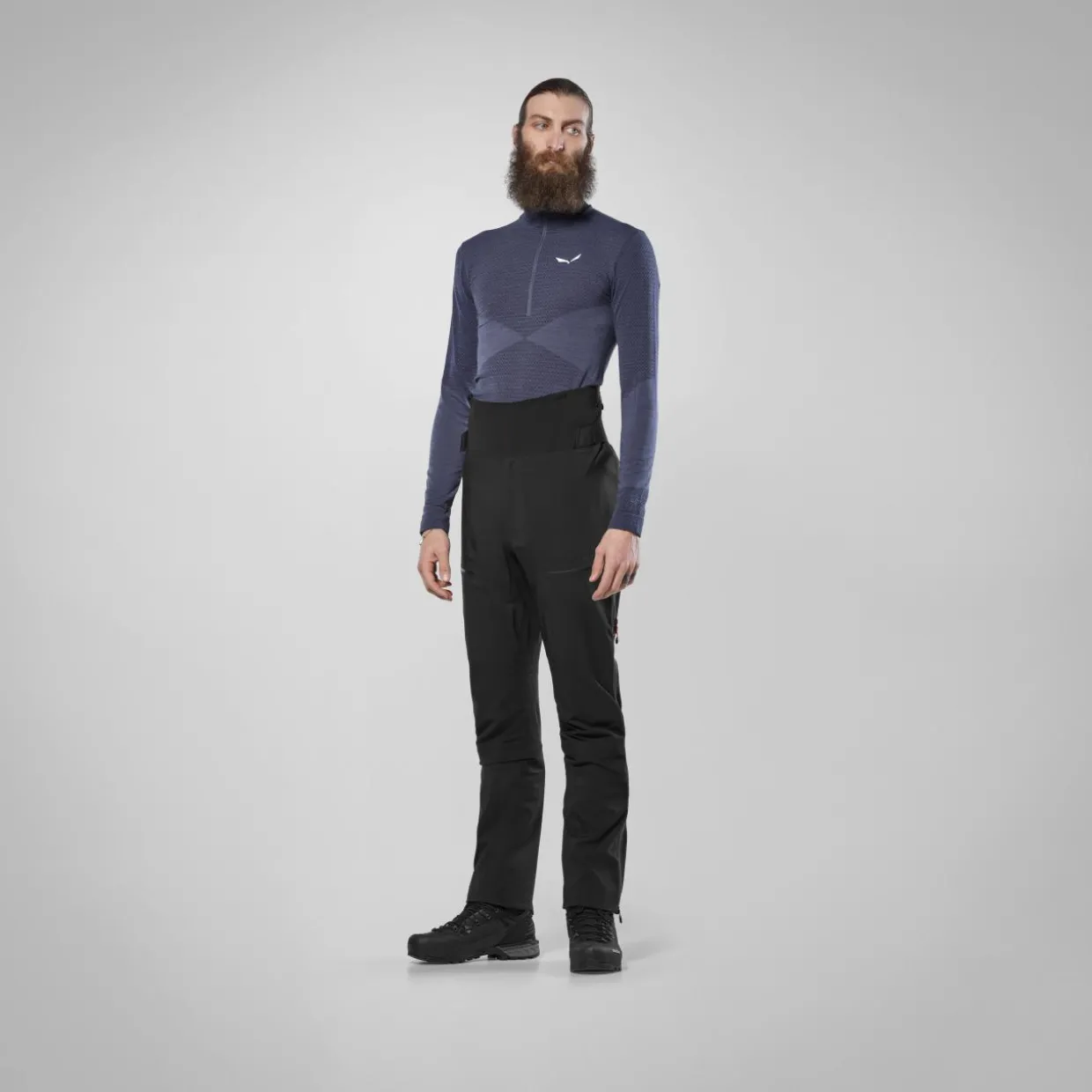 Zebru Responsive Half-Zip T-Shirt Herren