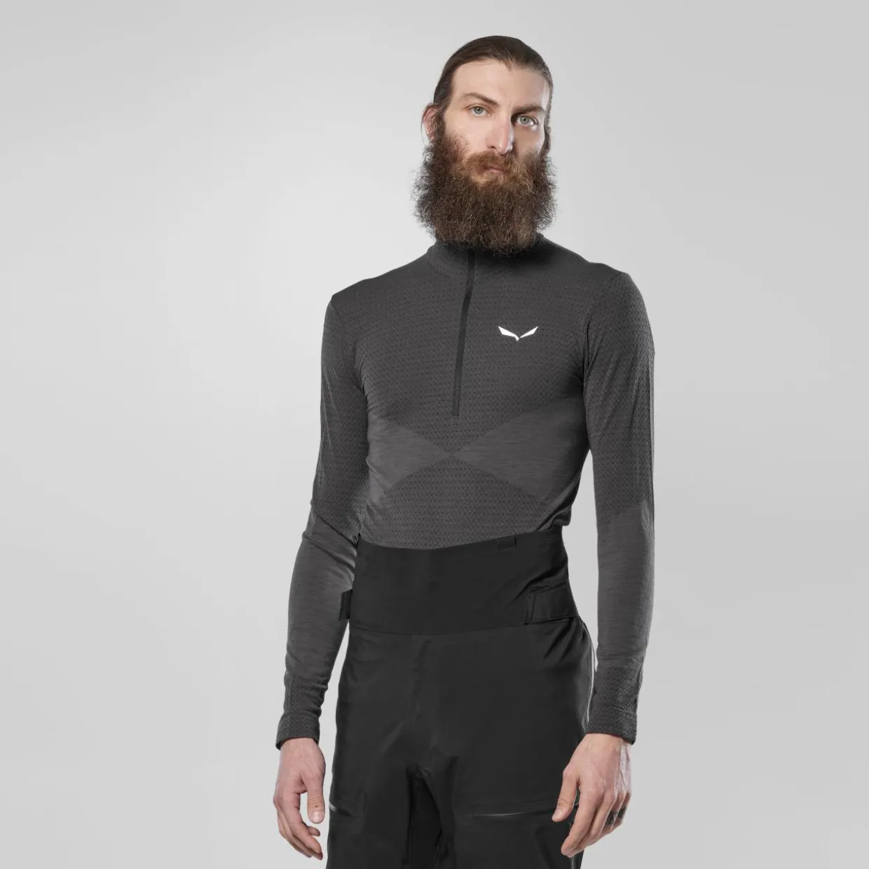 Zebru Responsive Half-Zip T-Shirt Herren