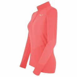 Zebru Responsive Half-Zip T-Shirt Damen