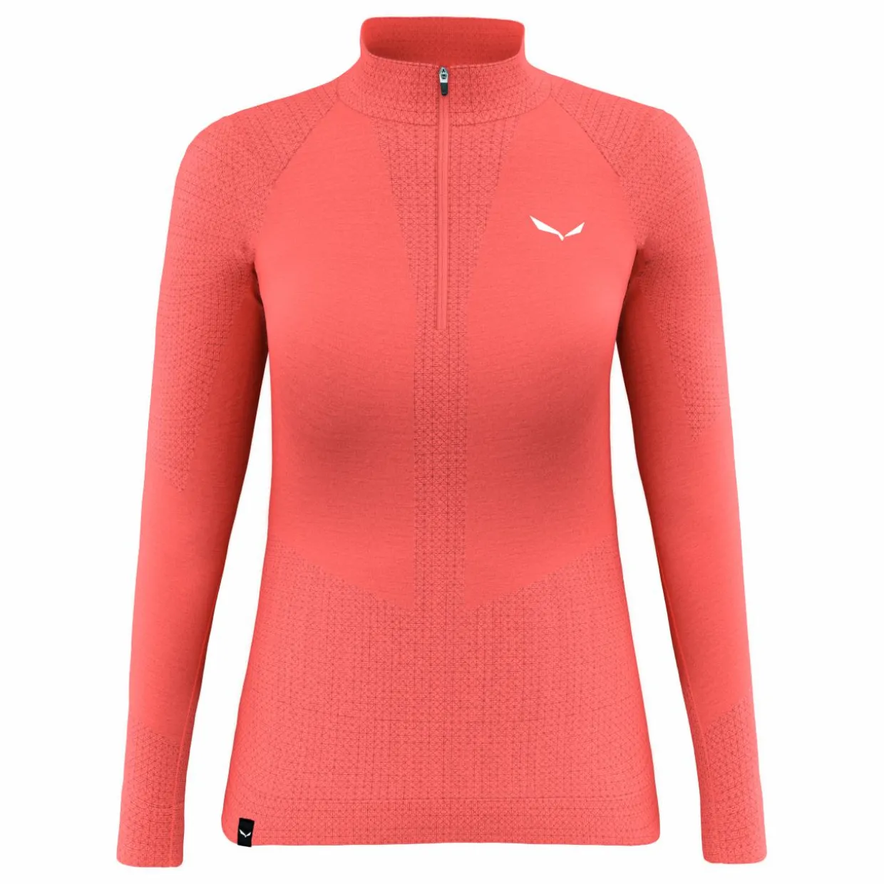 Zebru Responsive Half-Zip T-Shirt Damen